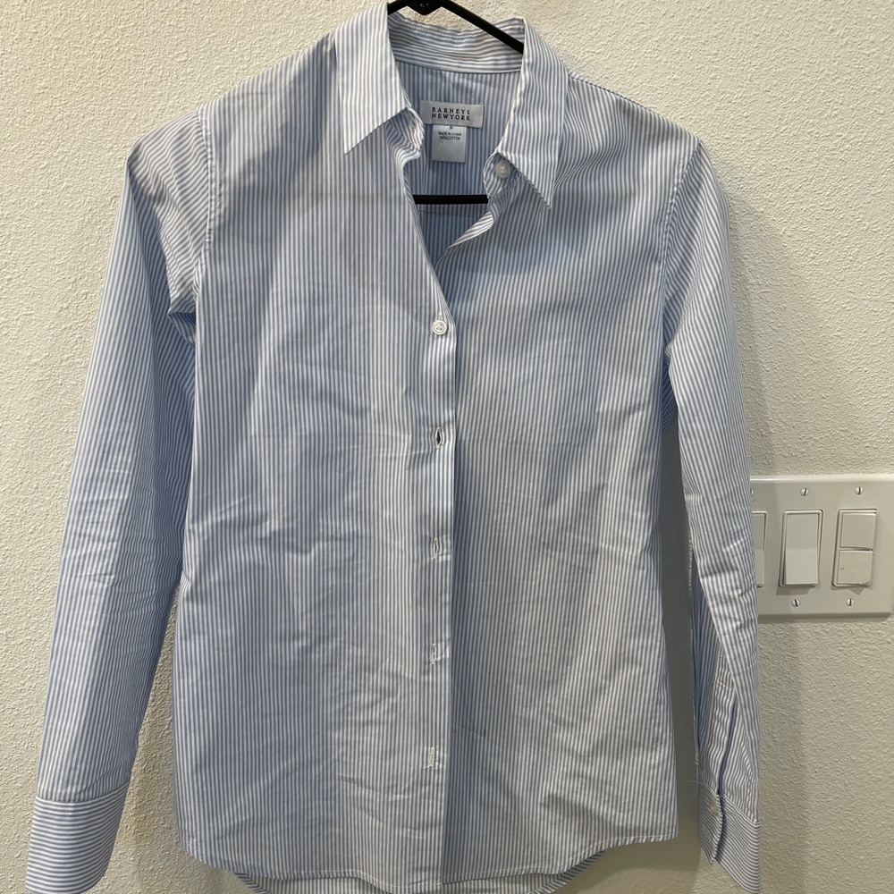 Barney’s button down shirt